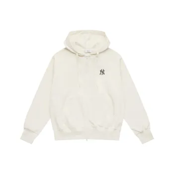MLB New York Yankees Jackets Coats Unisex Cream