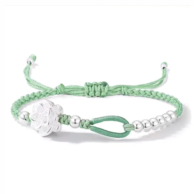 CHINA GOLD 999 Fine Silver Bracelets Unisex-4