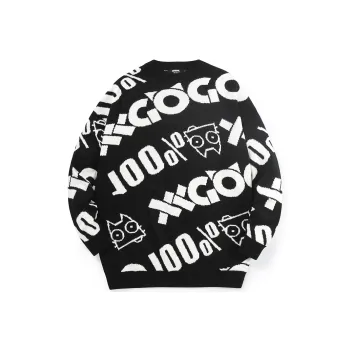 XXGOGO Sweaters Unisex Black