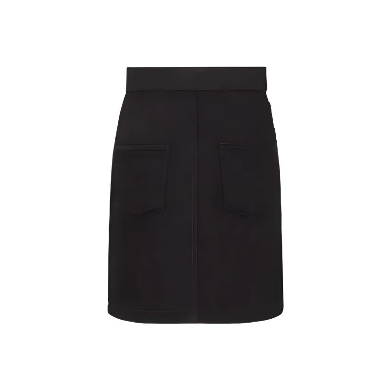 FENDI SS23 Denim Short Skirts Women's Black-1
