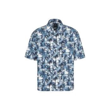ARMANI EXCHANGEAE Shirt Men's Blue