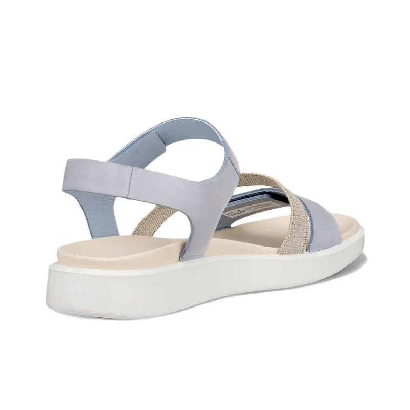 Ecco Flowt One Strap Sandals Women's Blue-2