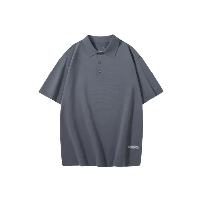 OUTDOOR PRODUCTS Polo Shirt Men's Dark Heather Gray-0