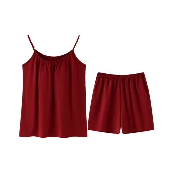 GOSO Pajama Set Women's Brick Red