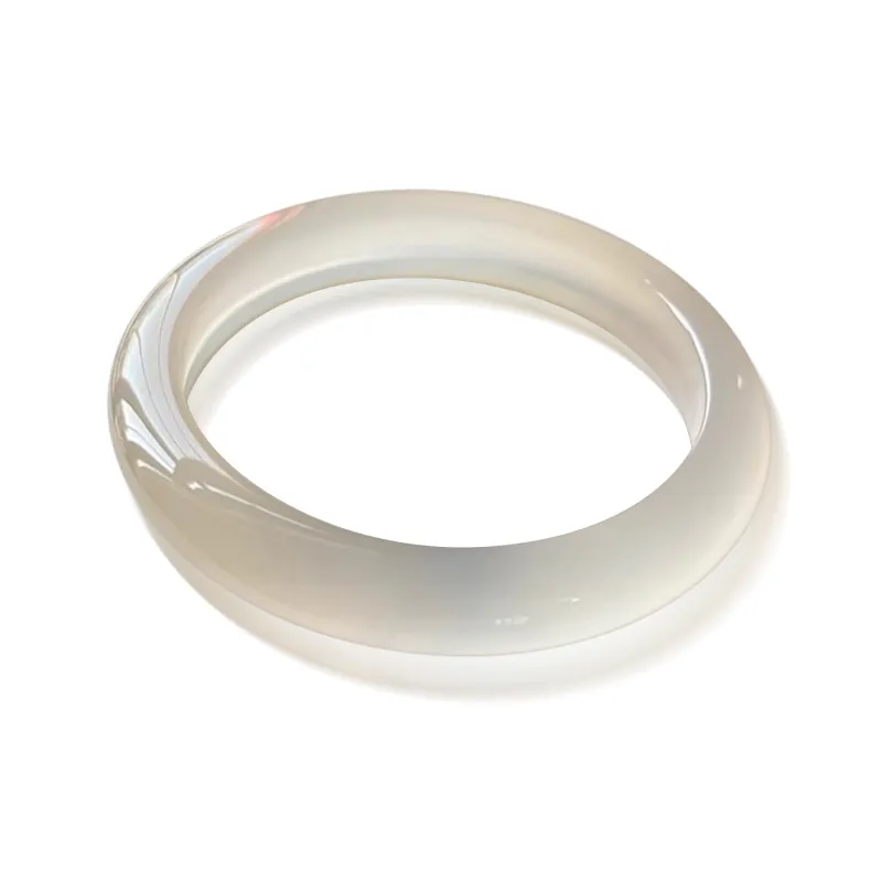 Moon Jewelry Natural Agate Jade Bangles Unisex-0