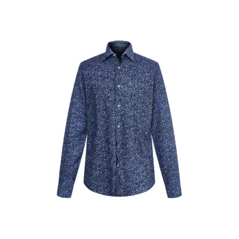 Paul & Shark Yachting Shirt Men's Navy Blue