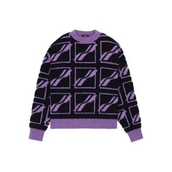 WE11DONE Sweaters Unisex Purple