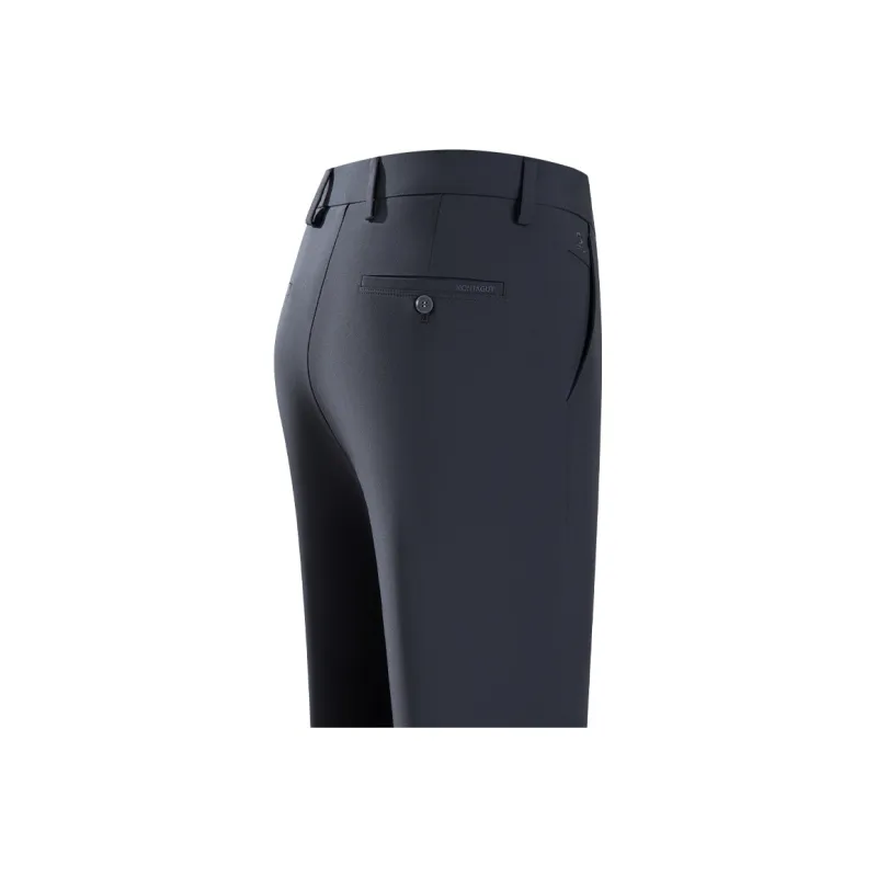 Montagut Casual Pants Unisex Steel Iron Gray-1
