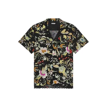 BODE Heirloom Floral print Shirt