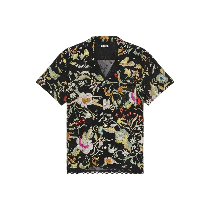 BODE Heirloom Floral print Shirt-0