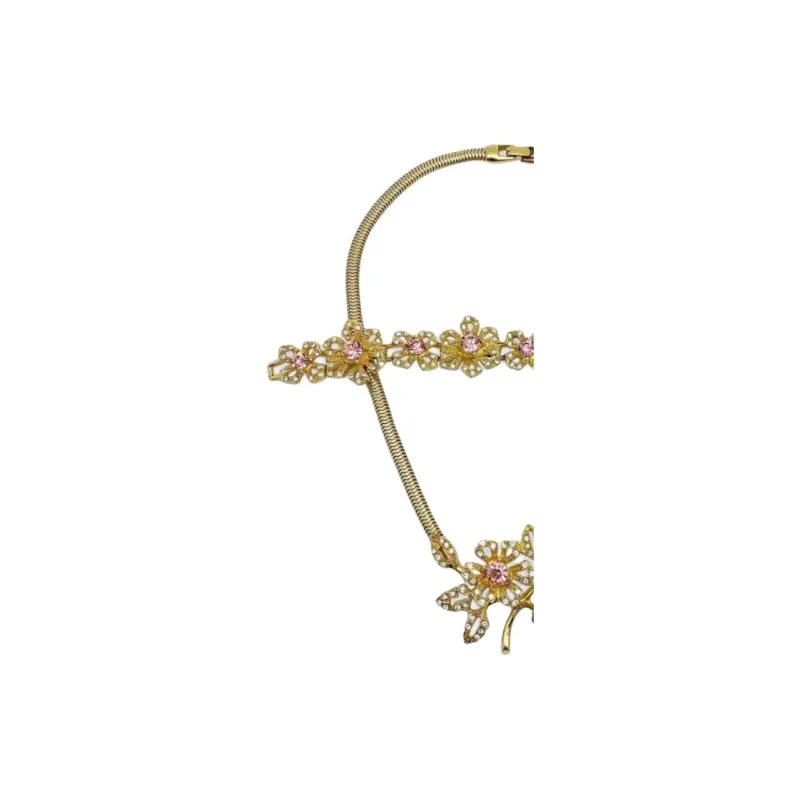 Givenchy Floral Necklace Set Set Of Two-2