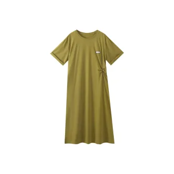 Lan Miao Nightgown Women's Army Green