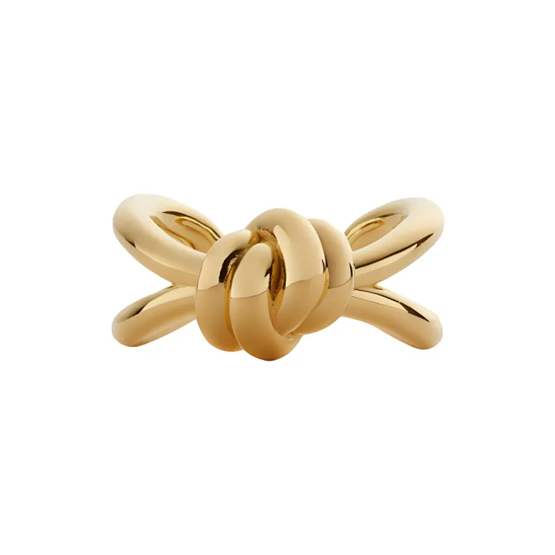 Bottega Veneta 18K Gold Plated, Sterling Silver Rings Women's Gold-1