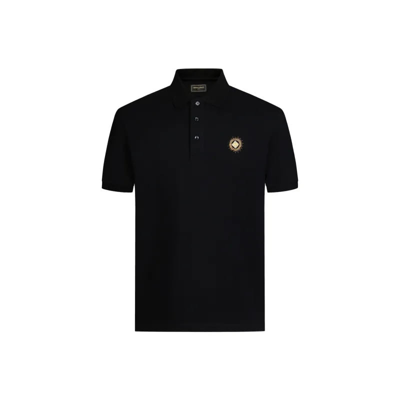 MANGANO Polo Shirts Men Black-0