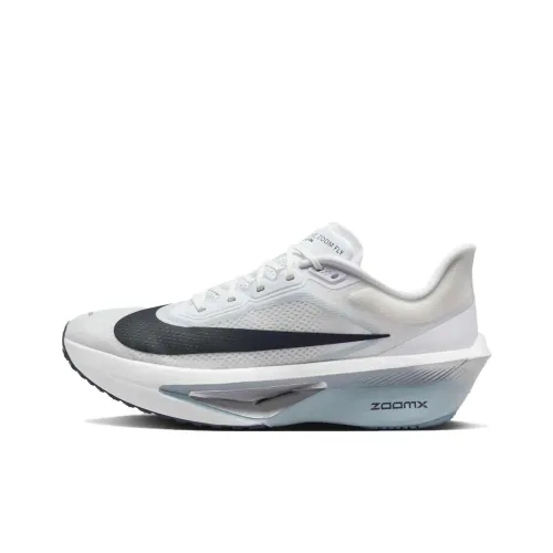 Nike Zoom Fly 6 White Pure Platinum Obsidian Mist Gridiron