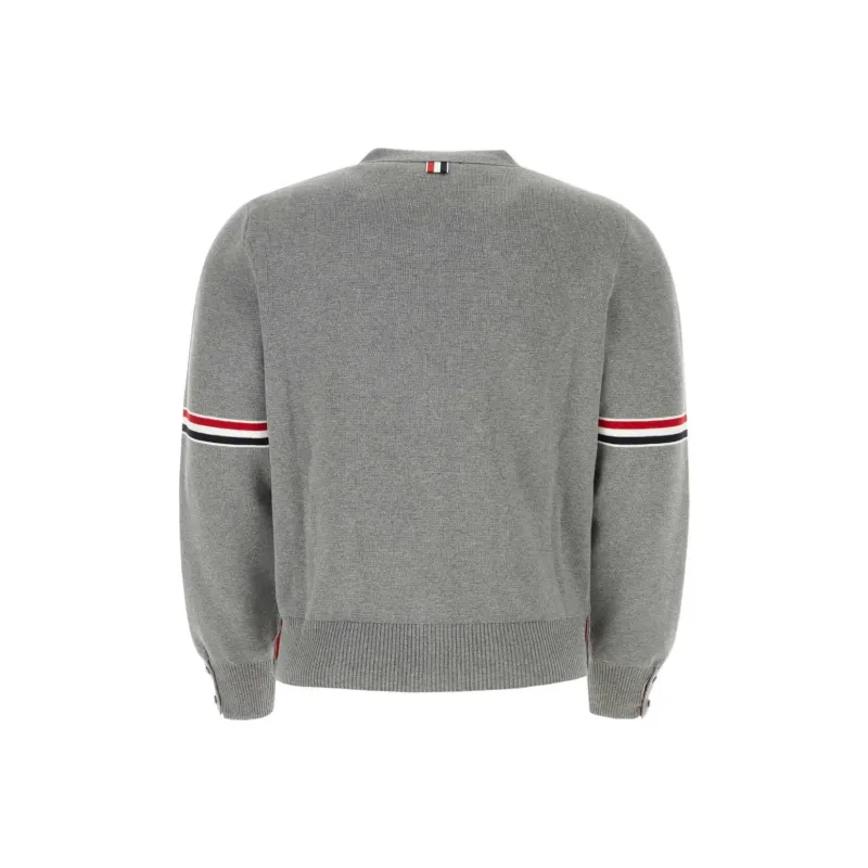 THOM BROWNE Milano Stitch Crew Neck Jumper-1
