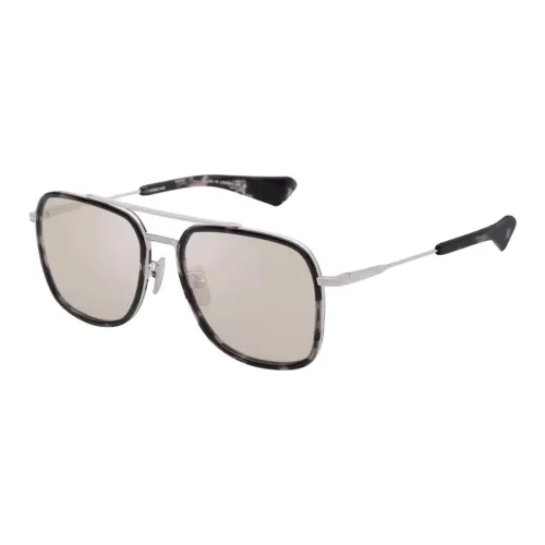 DITA Aviator Sunglasses Unisex Silver