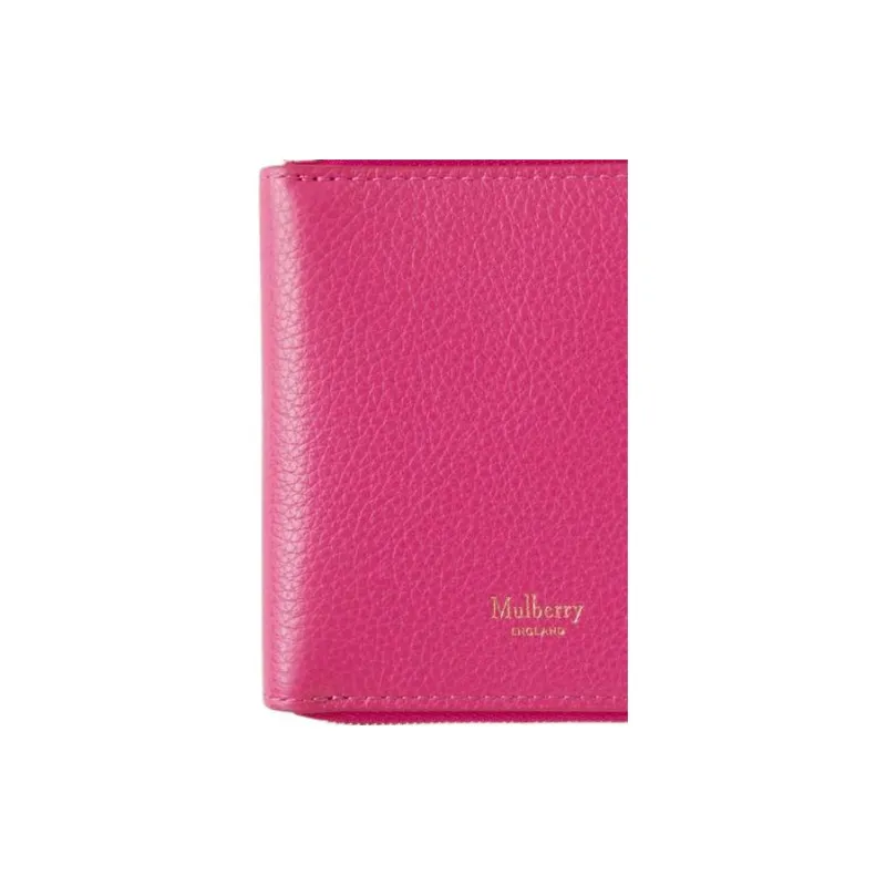 Mulberry Leather Wallet Regular Women's Mulberry Pink-4