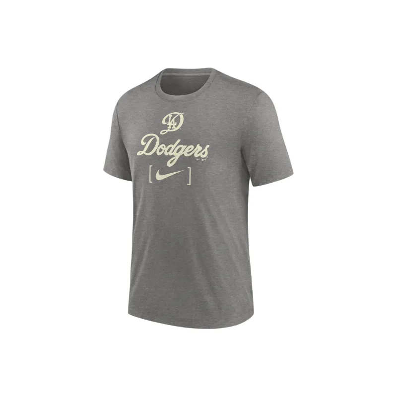 Nike x MLB T-Shirt Men's Carbon Heather Gray-0