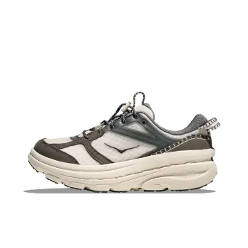HOKA ONE ONE Bondi B3LS Anti Slip Wear Resistant Low Top Casual Running Shoes Unisex Gray