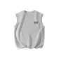 [100% cotton, Skin-Friendly]Heather Gray (Tf Ink Splatter Deformed Chest Logo)