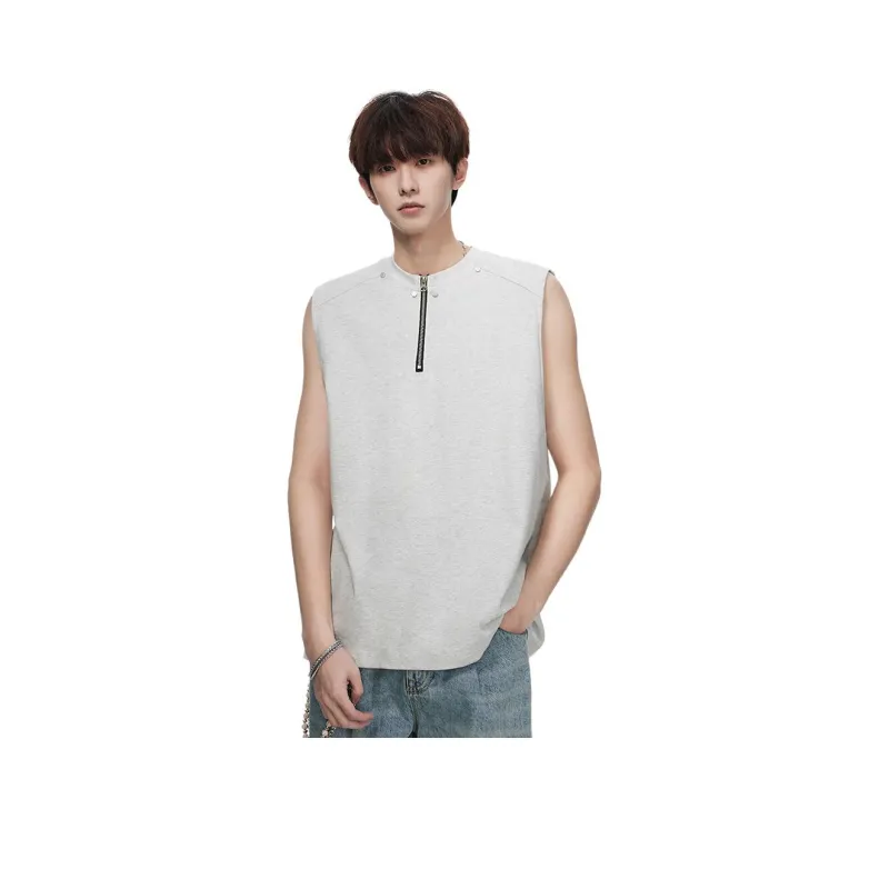 WELTER EXPERIMENT Fashion Minimalist Style Tank Top Unisex-2