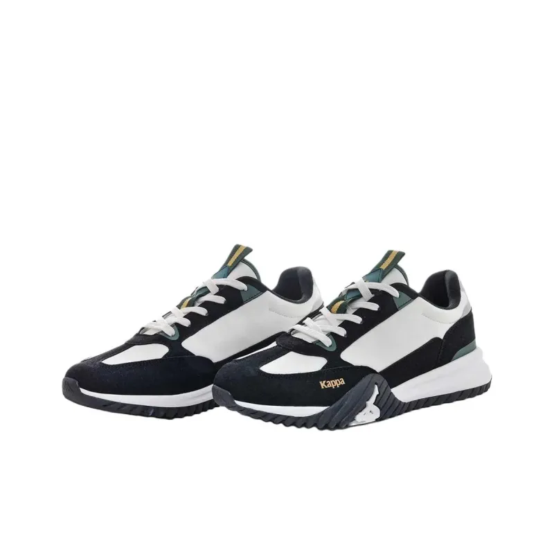 Kappa Arklow 1 Anti Slip Wear Resistant Low Top Casual Shoes Unisex White Black-2