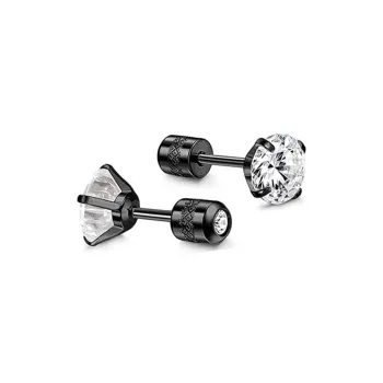 MOREL Stainless Steel Stud Earrings Unisex
