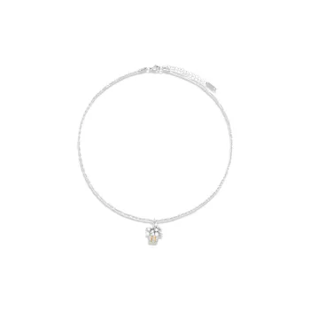 AWE Artificial Pearl, Titanium Steel Necklace Niche Design Collarbone Chain Women's
