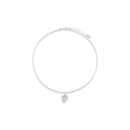 AWE Artificial Pearl, Titanium Steel Necklace Niche Design Collarbone Chain Women's