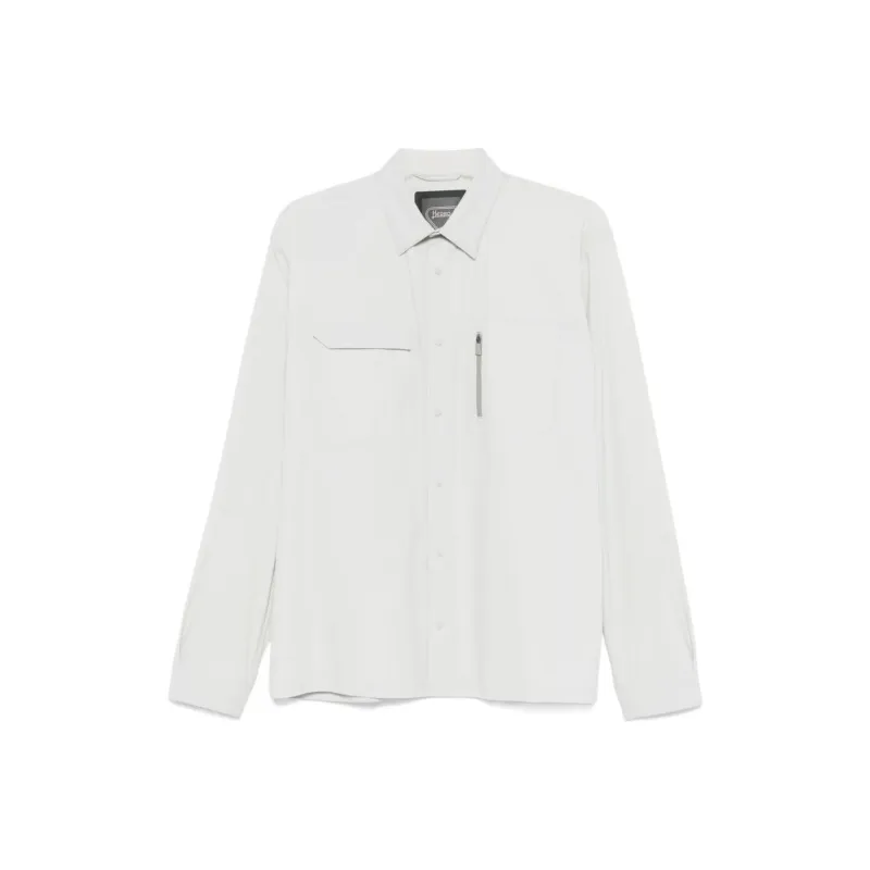 HERNO Chest Pockets Long Sleeved Shirt-0