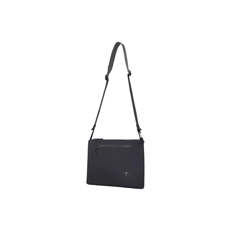 DESCENTE Shoulder Bags Woven Fabric Black Men's-1