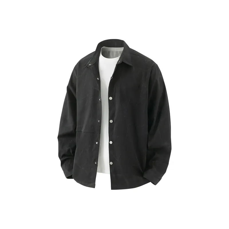 APUNCHLINEWORKSHOP Spring Summer Long Sleeved Thin Shirt For Men Unisex-2