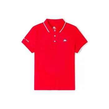 Kappa Polo Shirts Unisex Red 553