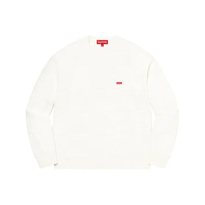 Supreme Tonal Checkerboard Small Box Sweater-0