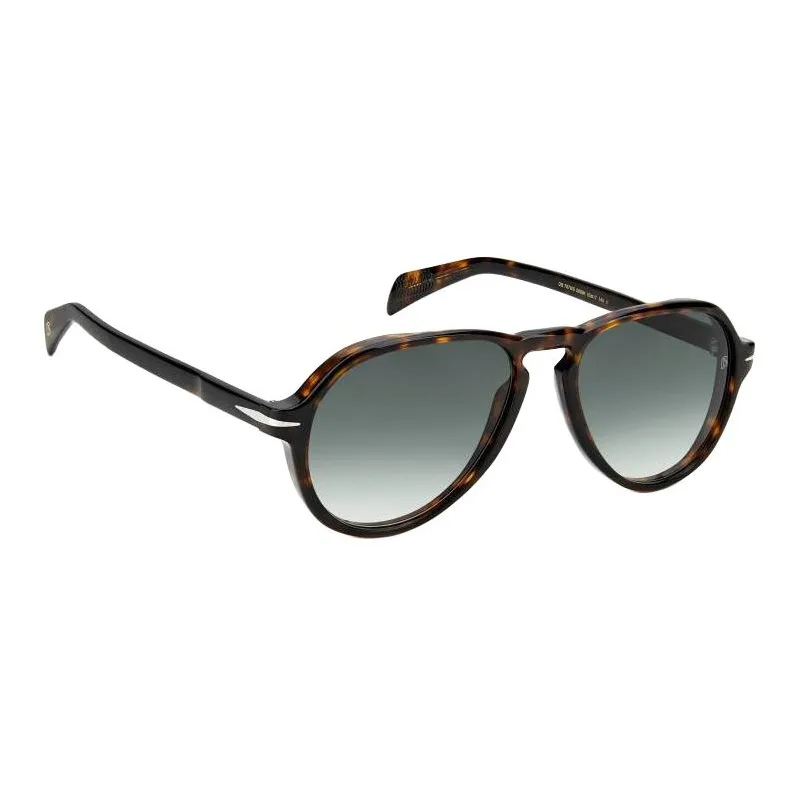 David Beckham Round frame Sunglasses-2