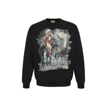 FAKE VINTAGE Sweatshirt Men's Black