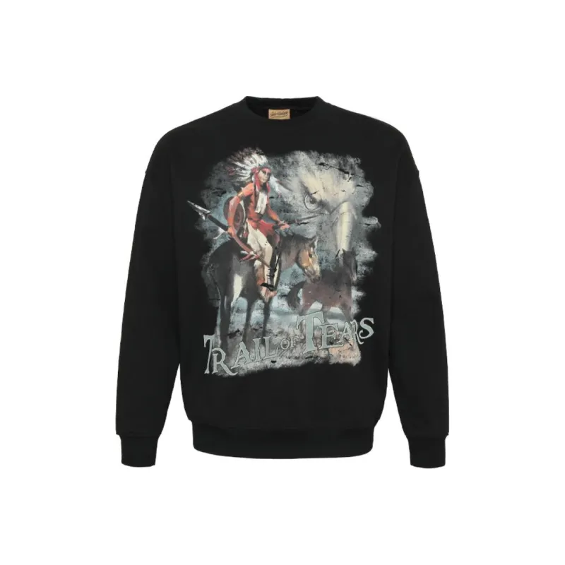 FAKE VINTAGE Sweatshirt Men's Black-0