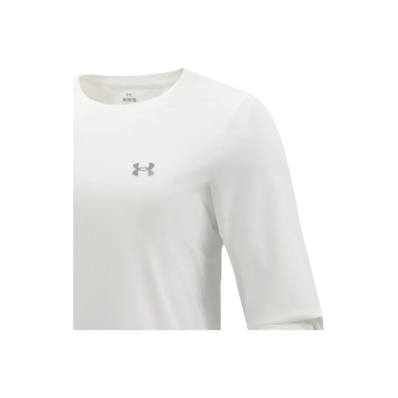 Under Armour SS25 T Shirt Women's Optical White-2