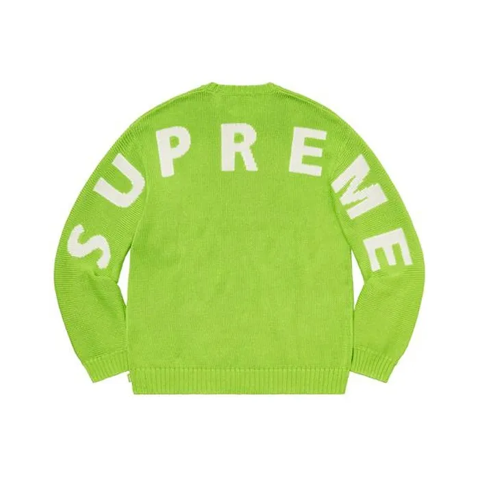 Supreme Back Logo Sweater-2