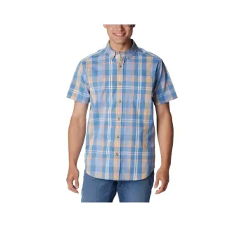 Columbia Rapid Rivers™ II Short Sleeve Shirt Shirt Men's Blue