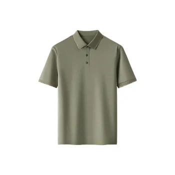 Red bean Polo Shirts Men