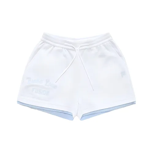 FILA FUSION Sports Shorts Women's Standard White