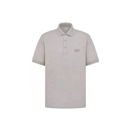 DIOR Icon Polo Shirt Men's Gray