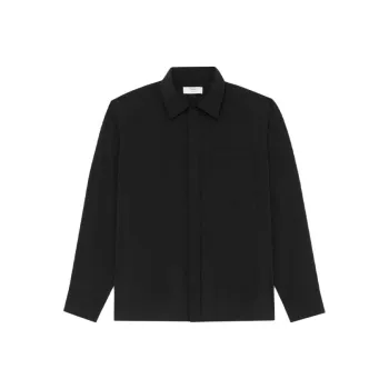 THEORY Shirts Men Black