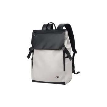 GOLF Fabric Backpack Men's Gray, White & Black/Black