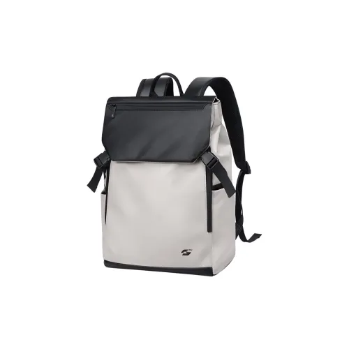 GOLF Fabric Backpack Men's Gray, White & Black/Black