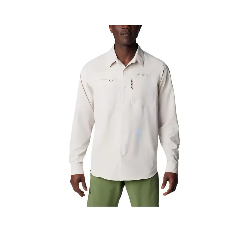 Columbia Summit Valley™ Woven Long Sleeve Shirt Shirt Men's Dark Stone-0