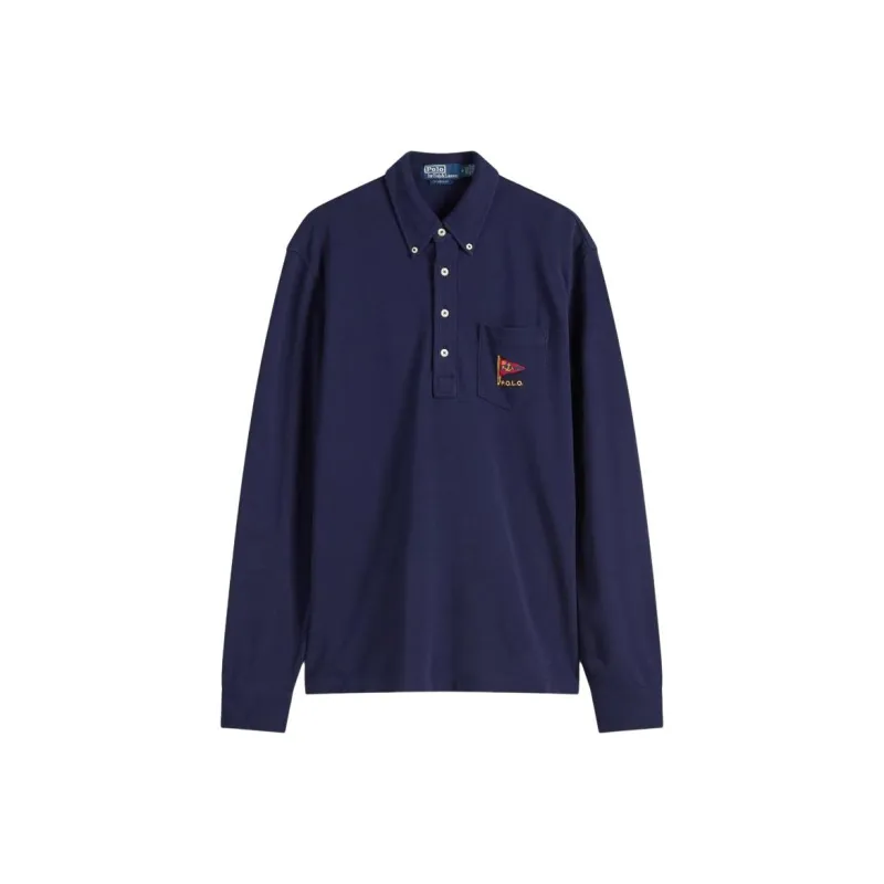 Polo Ralph Lauren Classic Fit Long Sleeve Polo Shirt-0