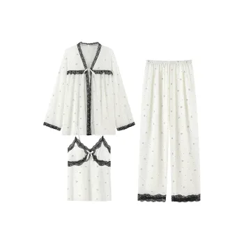 Maultiay Pajama Set Women's White